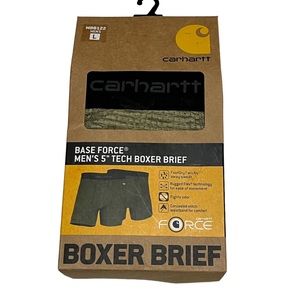 Carhartt Men's Base Force 5" Tech Boxer Brief Underwear Large New